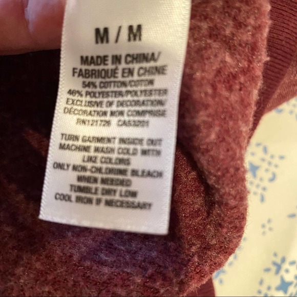 Aeropostale Mens Marled 1/4 Zip Fleece Jacket - Picture 4 of 5